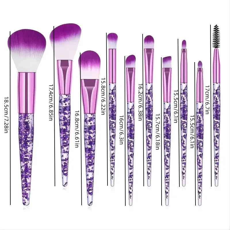 10 Piece Eye Brush Set