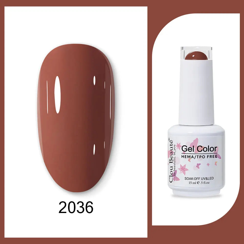 HEMA-Free Army Green Gel Polish