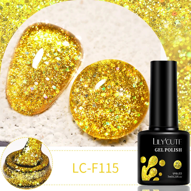 Iridescent Magnetic Cat-Eye Gel