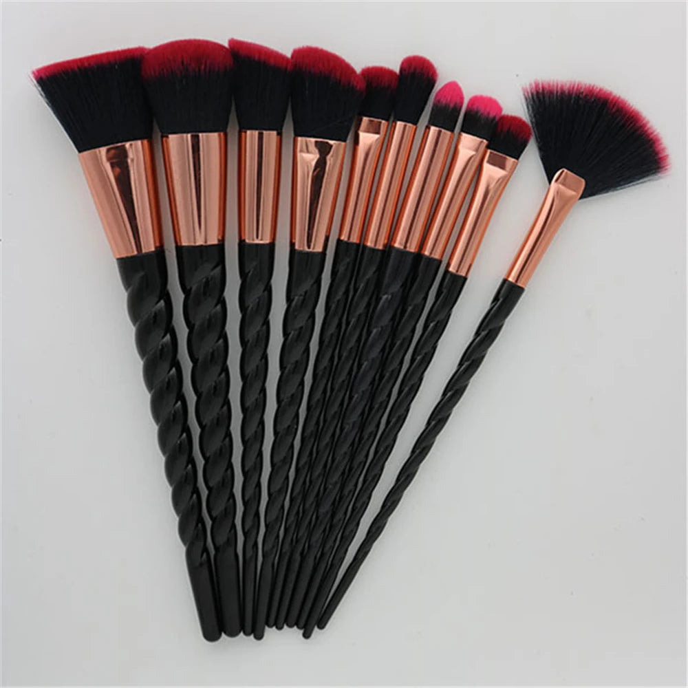 Unicorn Makeup Brush Set