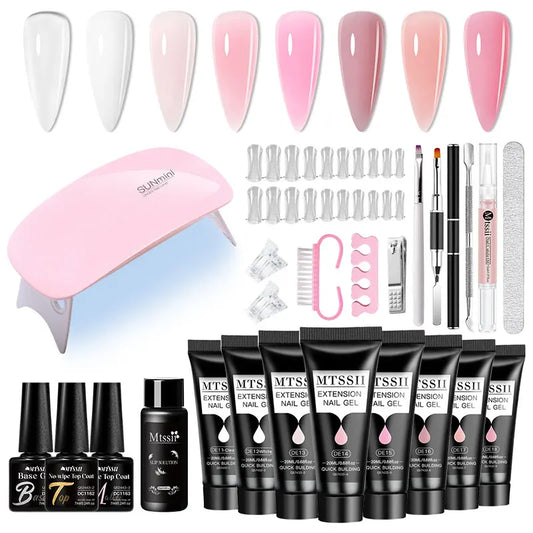 Poly Nail Extension Starter Kit Vasiora Luxe
