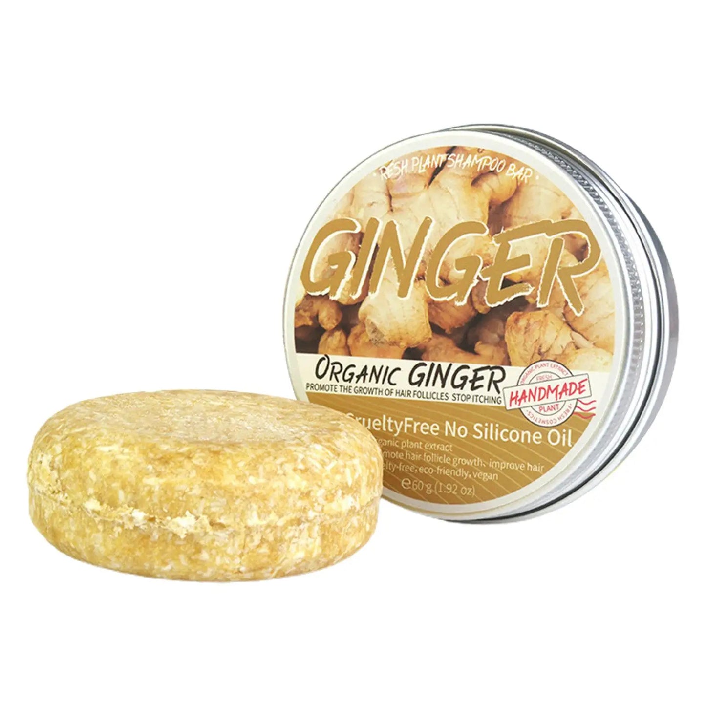 Ginger Polygonum Shampoo Bar