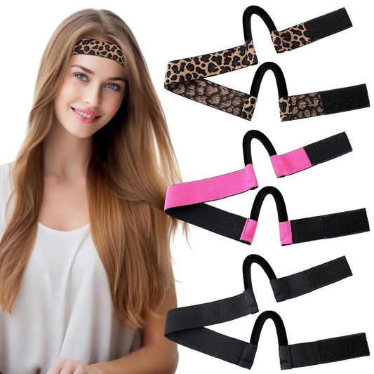 Adjustable No-Slip Wig Headband