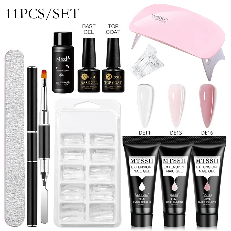Poly Nail Extension Starter Kit