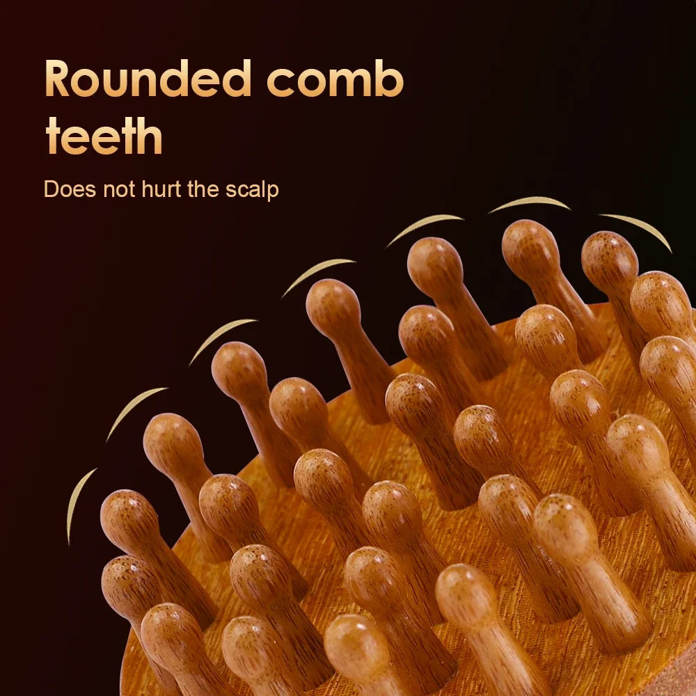 Sandalwood Scalp Massage Comb