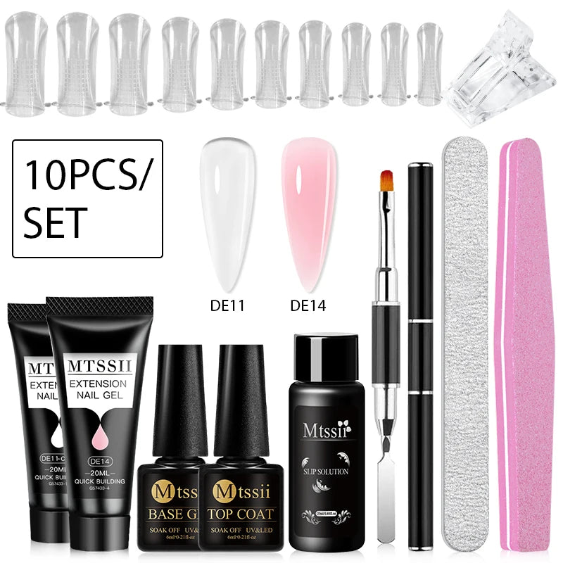 Poly Nail Extension Starter Kit
