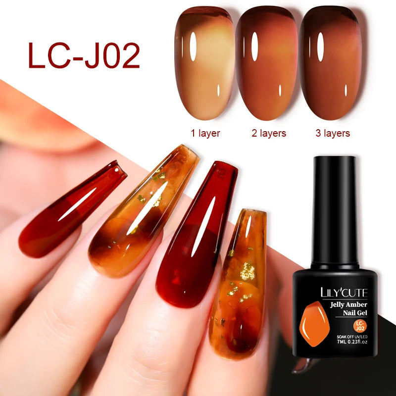 Jelly Amber Gel Polish