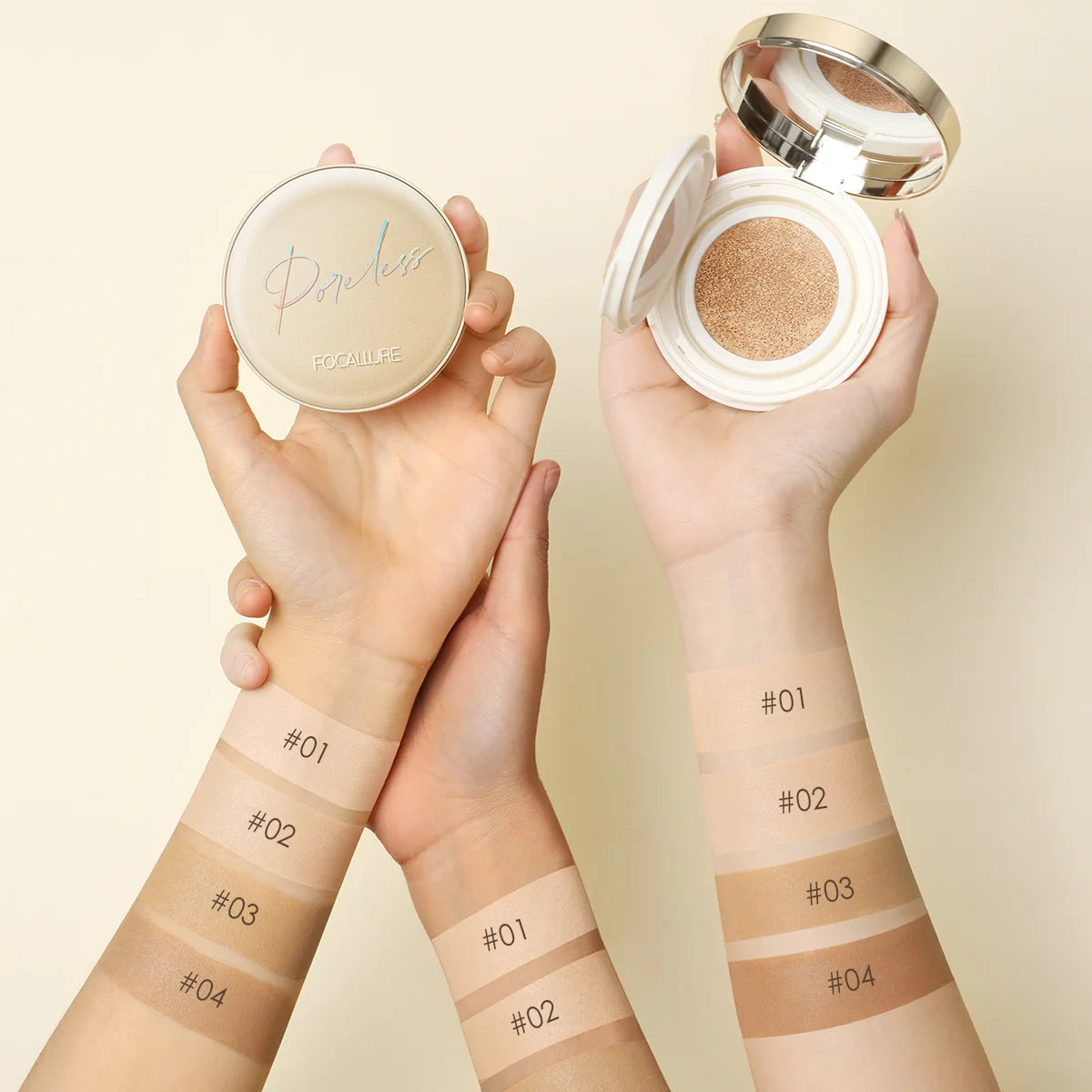 FOCALLURE Matte Cushion Foundation