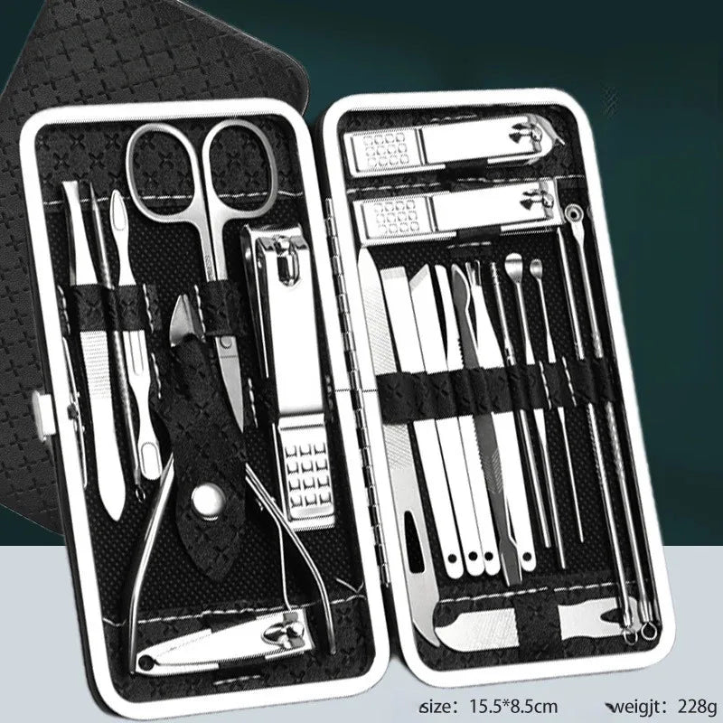 Complete 19-Piece Nail Kit