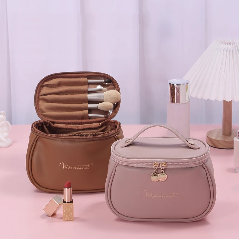 Reusable PU Travel Makeup Bag