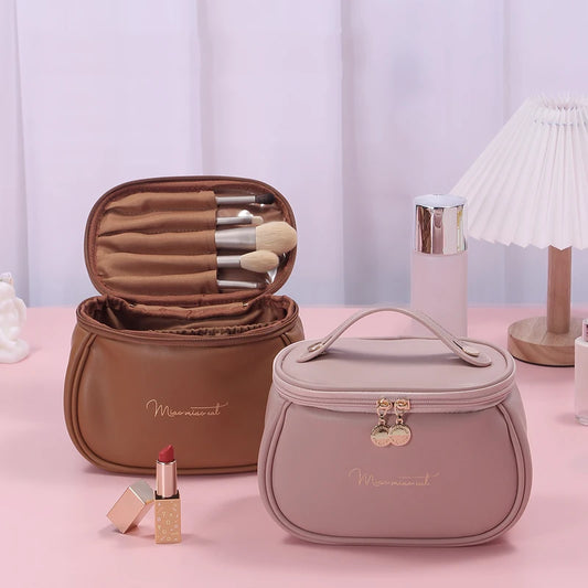 Reusable PU Travel Makeup Bag