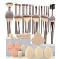 Fluffy Multiuse Makeup Brush Set
