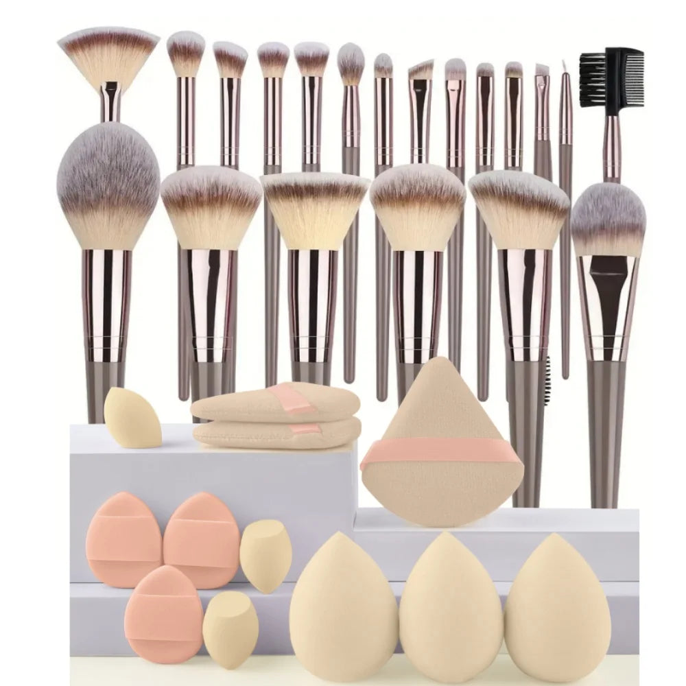 Fluffy Multiuse Makeup Brush Set