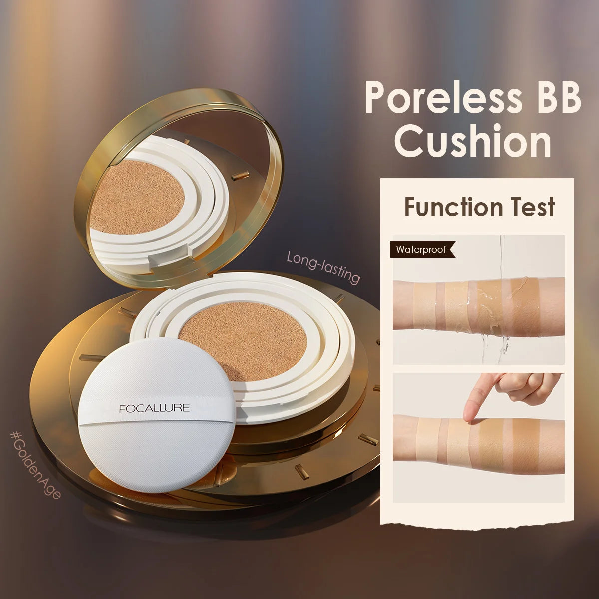 FOCALLURE Matte Cushion Foundation