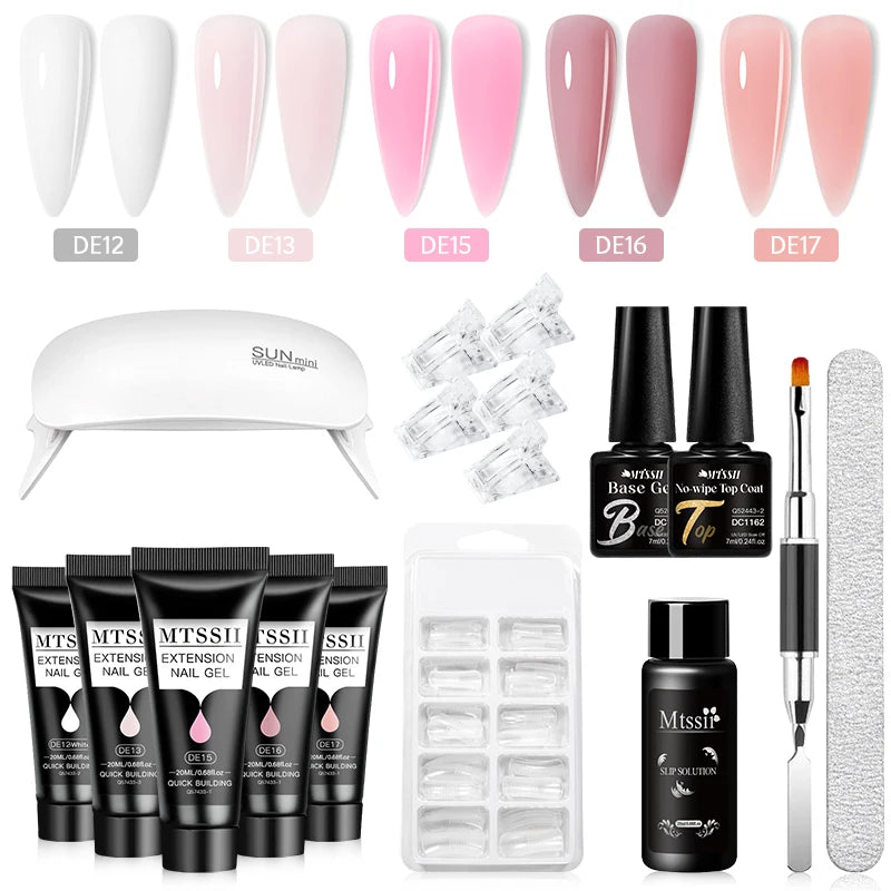 Poly Nail Extension Starter Kit