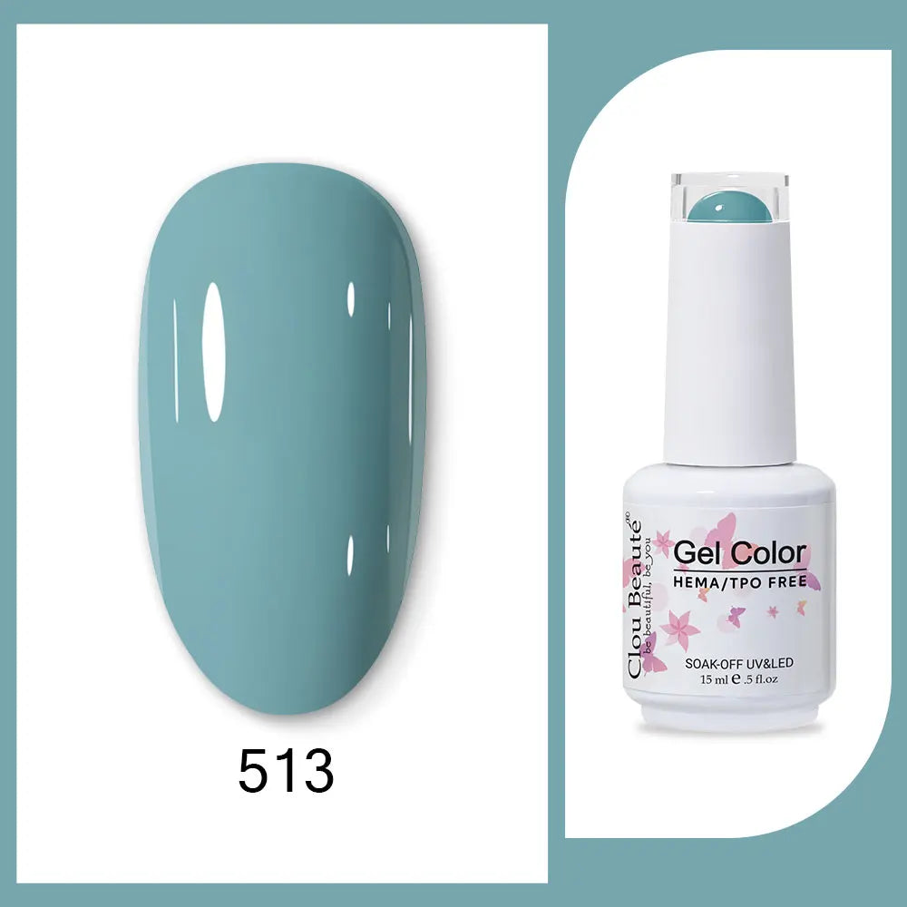 HEMA-Free Army Green Gel Polish
