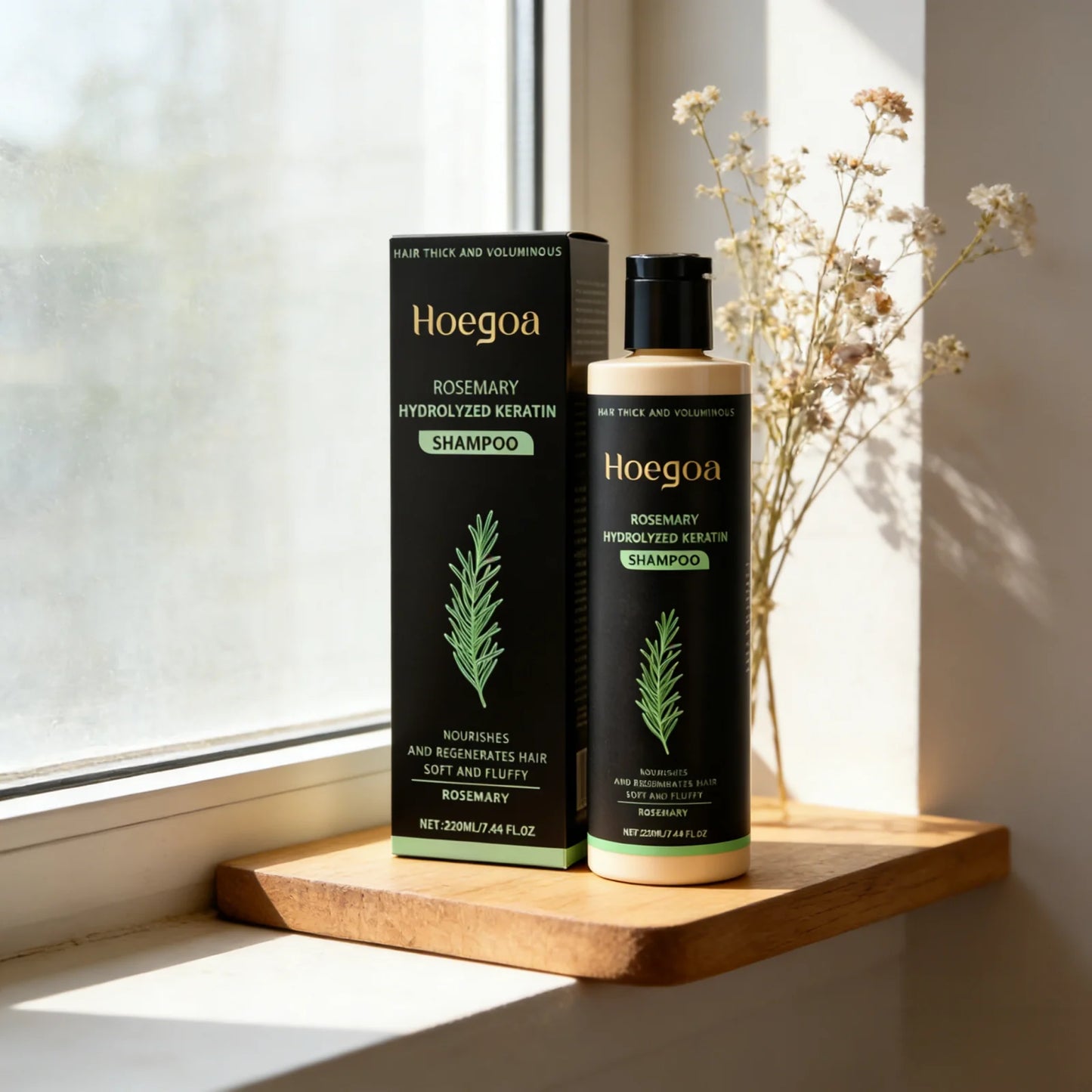 Hoegoa Keratin Rosemary Shampoo