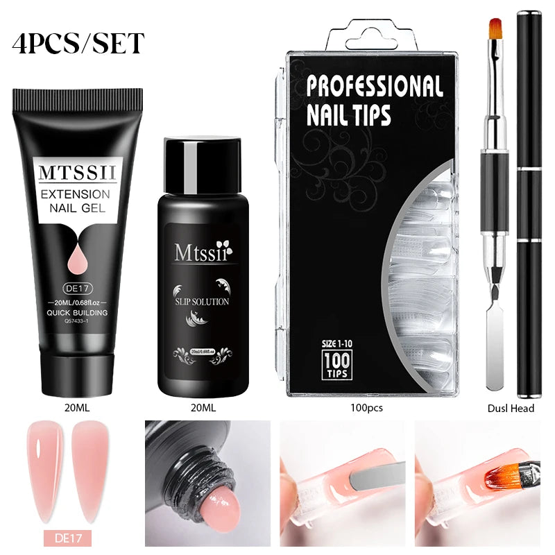 Poly Nail Extension Starter Kit