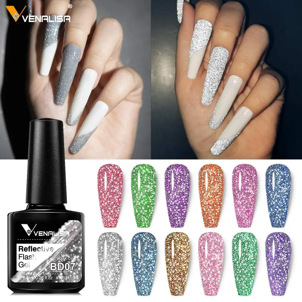 Disco Glitter Gel Polish