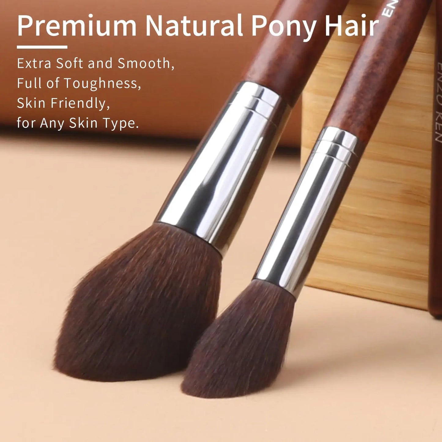 Goat Hair Brush Set