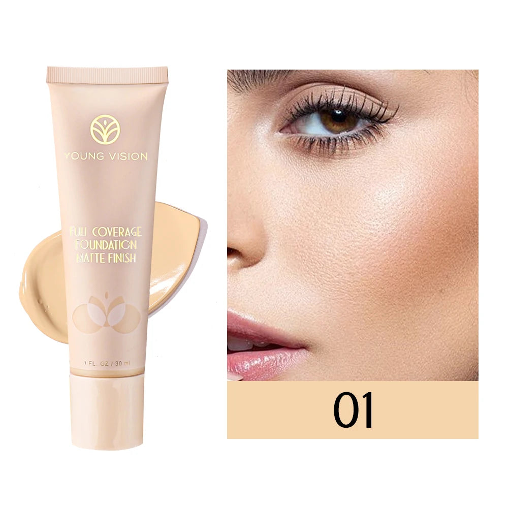 Six-Shade Liquid Concealer Foundation