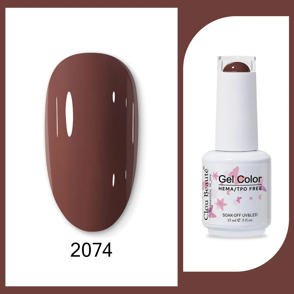 HEMA-Free Army Green Gel Polish