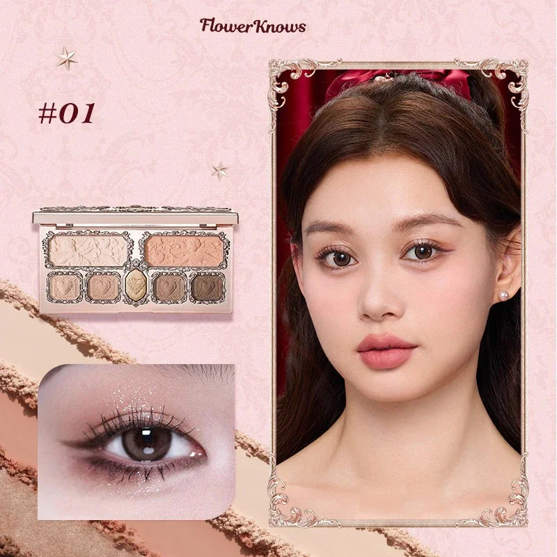 Flower Knows Strawberry Face Palette