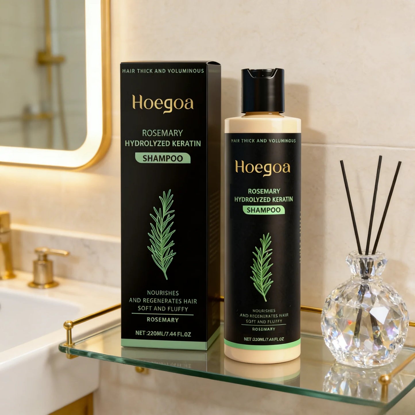 Hoegoa Keratin Rosemary Shampoo