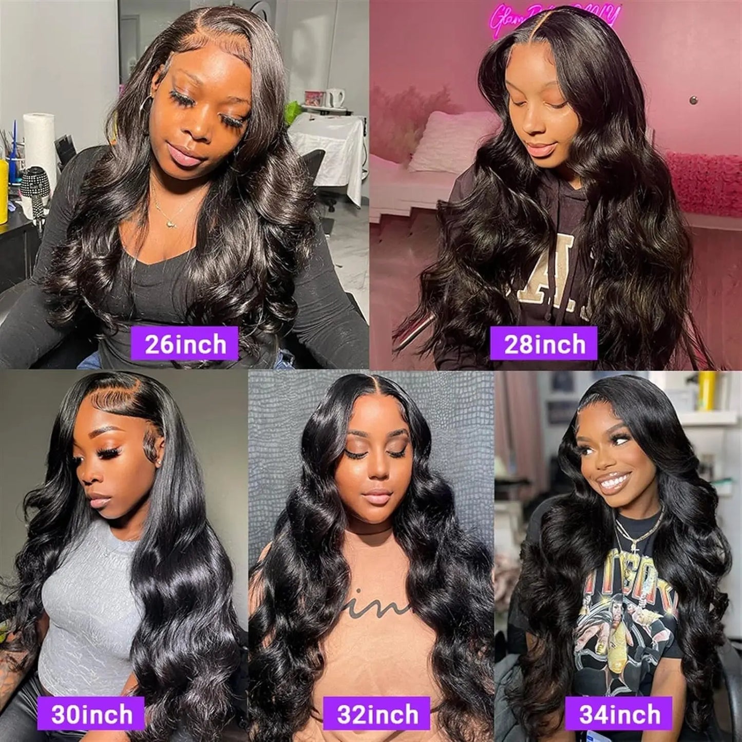 Brazilian Body Wave Frontal Wig