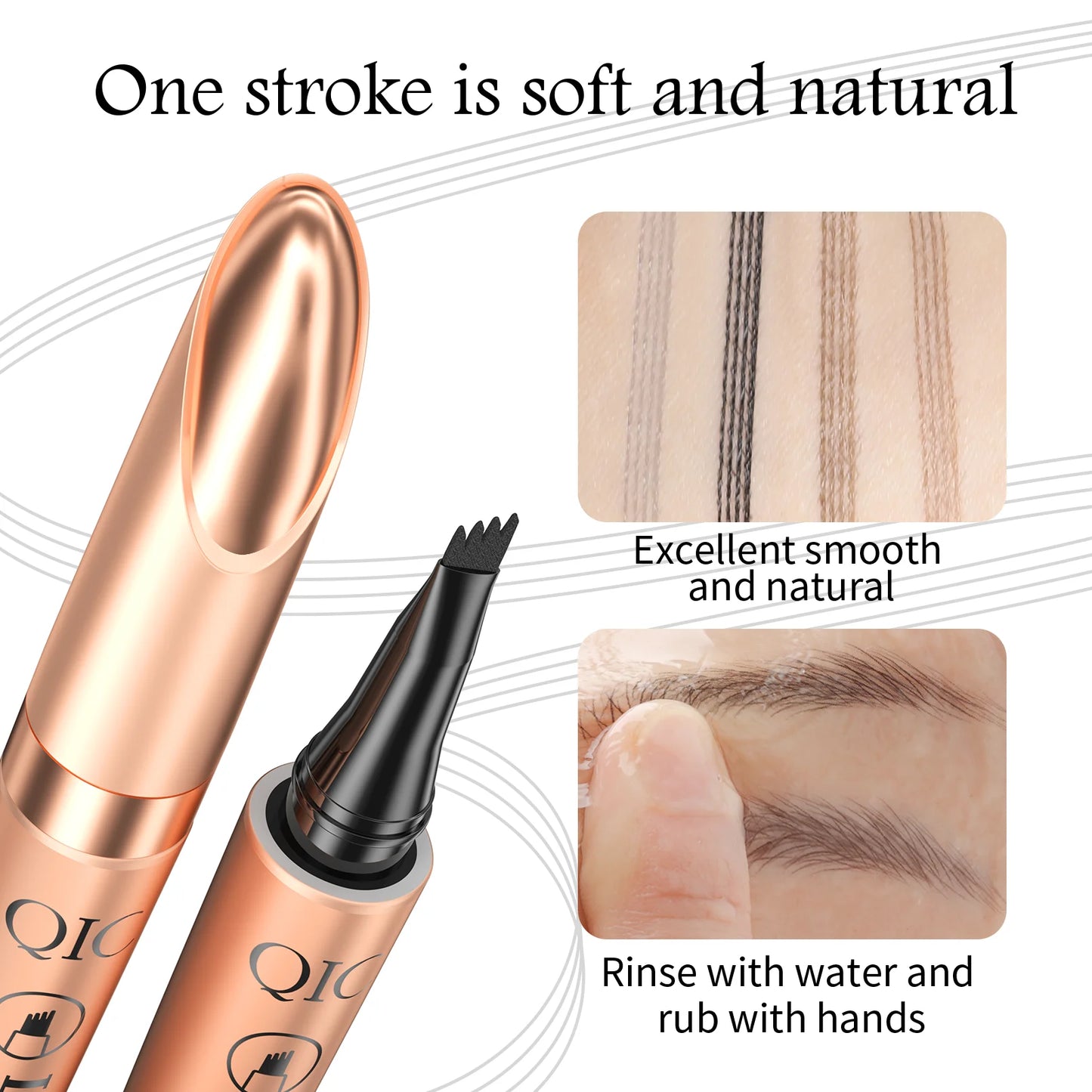 Smudge-Proof Microblade Brow Pen