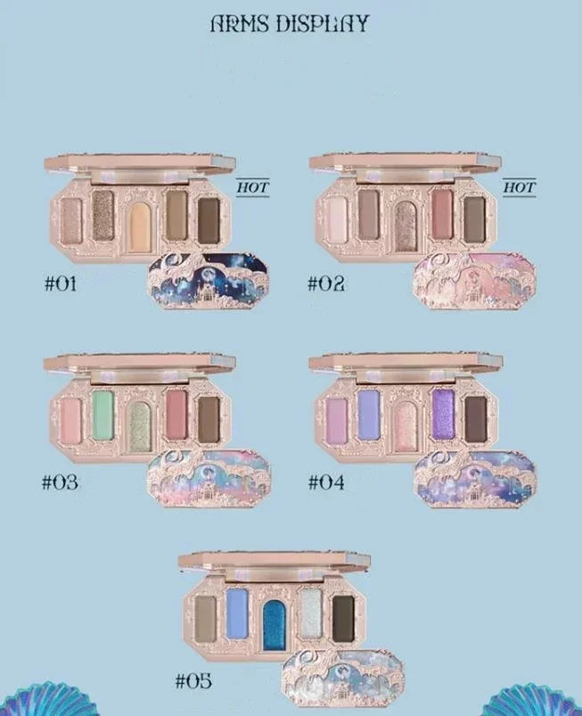 Flower Knows Mermaid Eyeshadow Palette