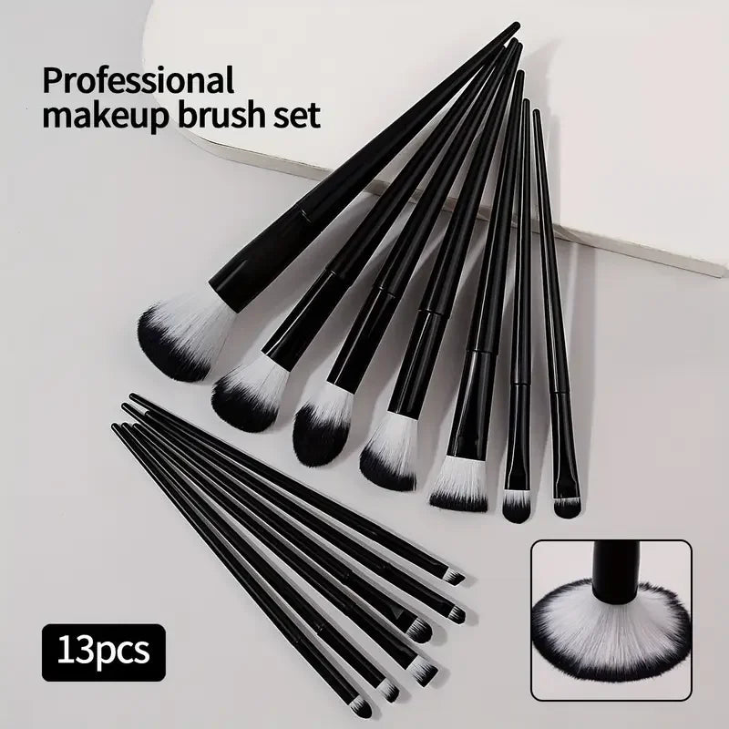 13 Piece Makeup Brush Set
