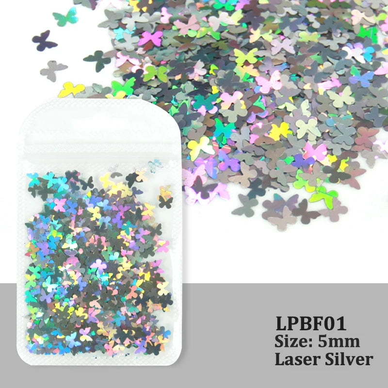 Holographic Nail Glitter Sequins