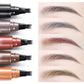 Four-Tip Microblade Brow Pen