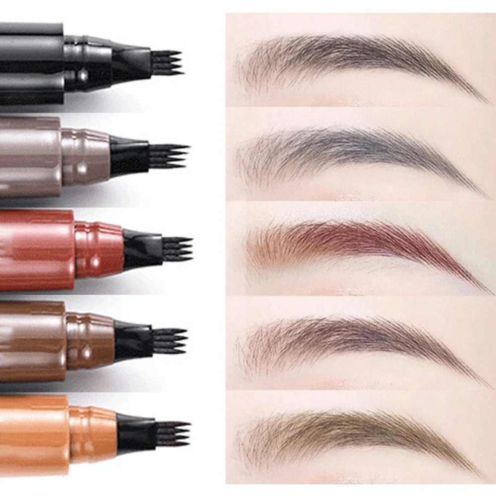 Four-Tip Microblade Brow Pen