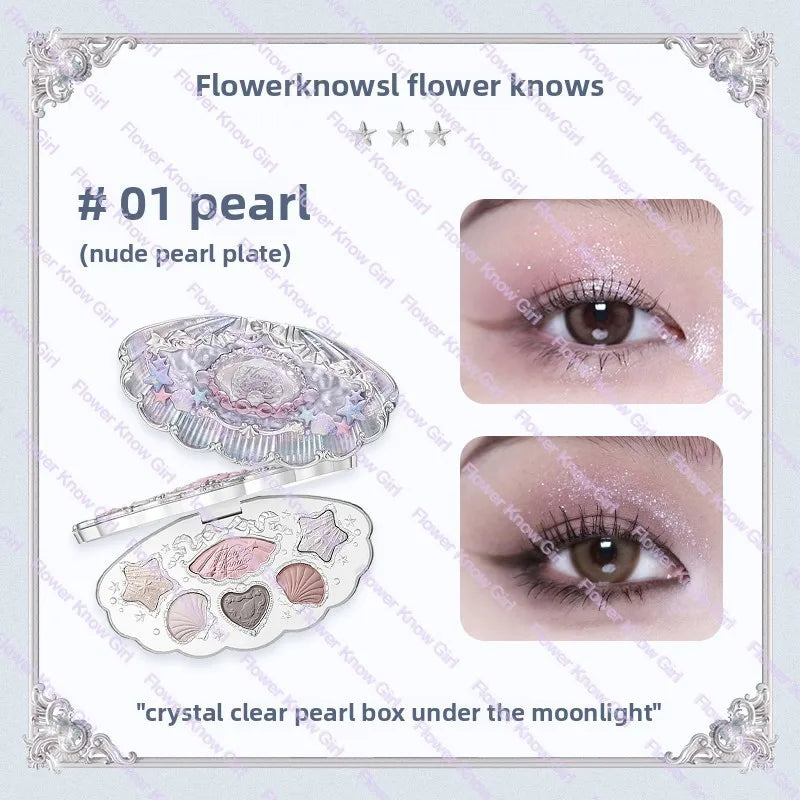 Flower Knows Mermaid Eyeshadow Palette