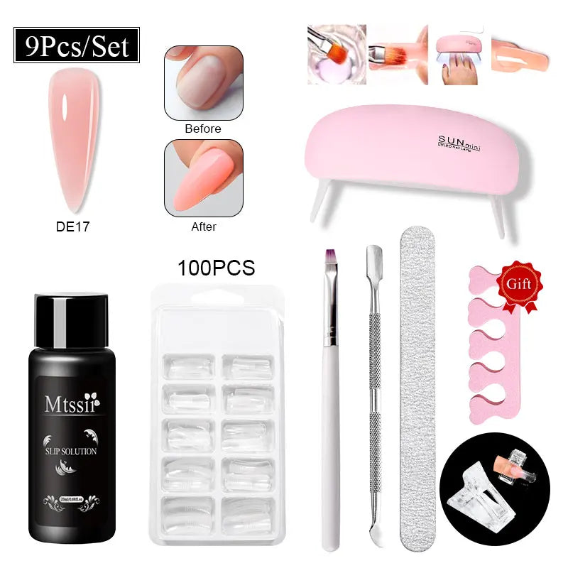 Poly Nail Extension Starter Kit