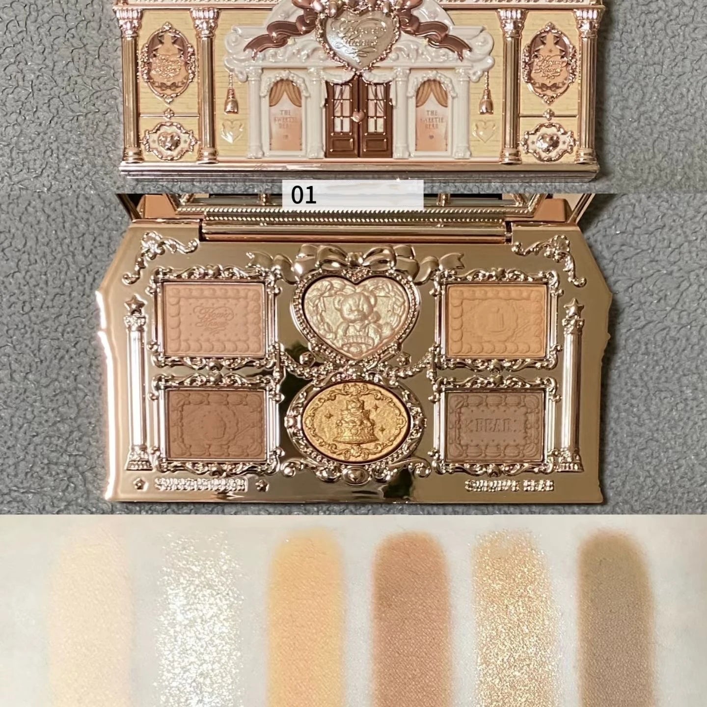Flower Knows Strawberry Face Palette