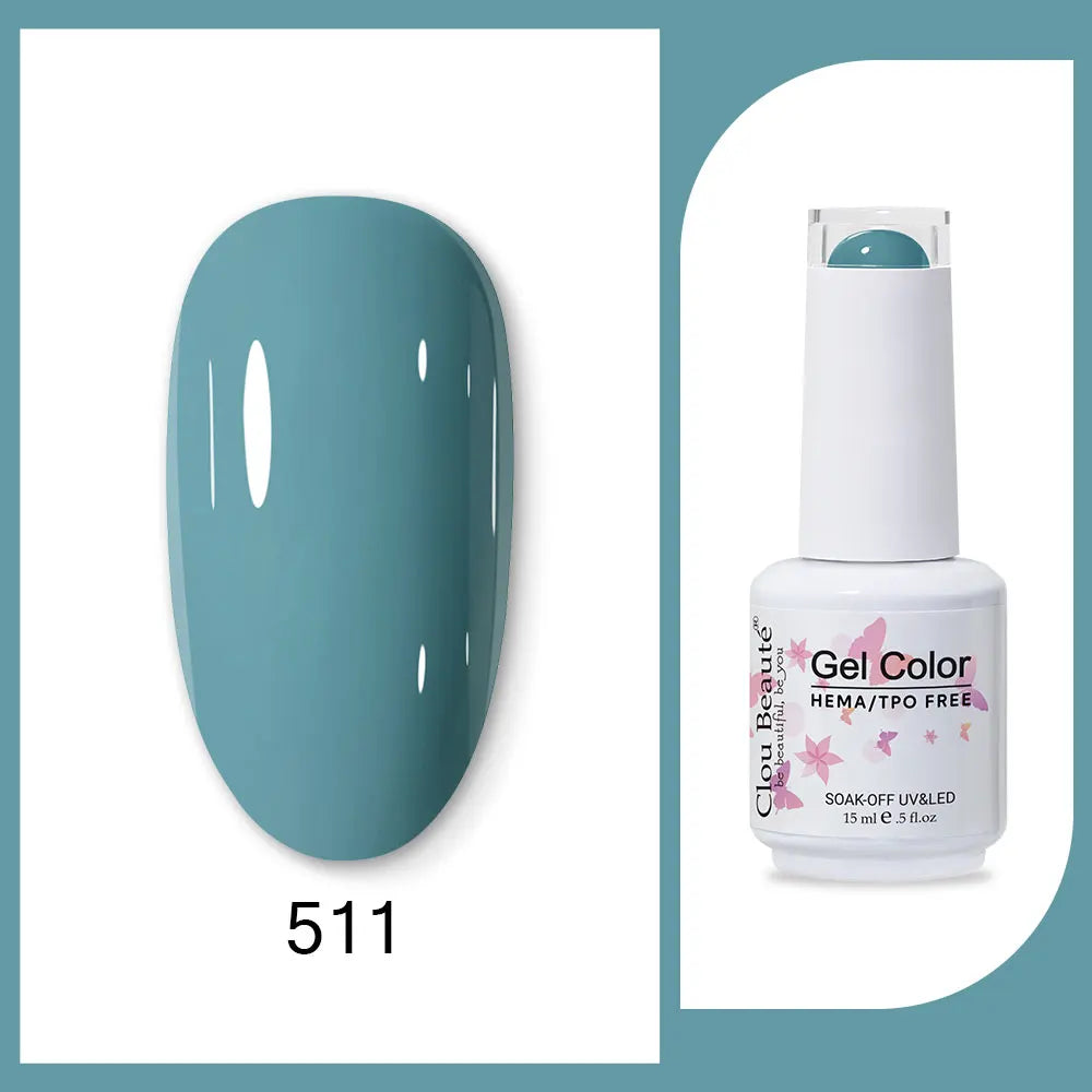 HEMA-Free Army Green Gel Polish