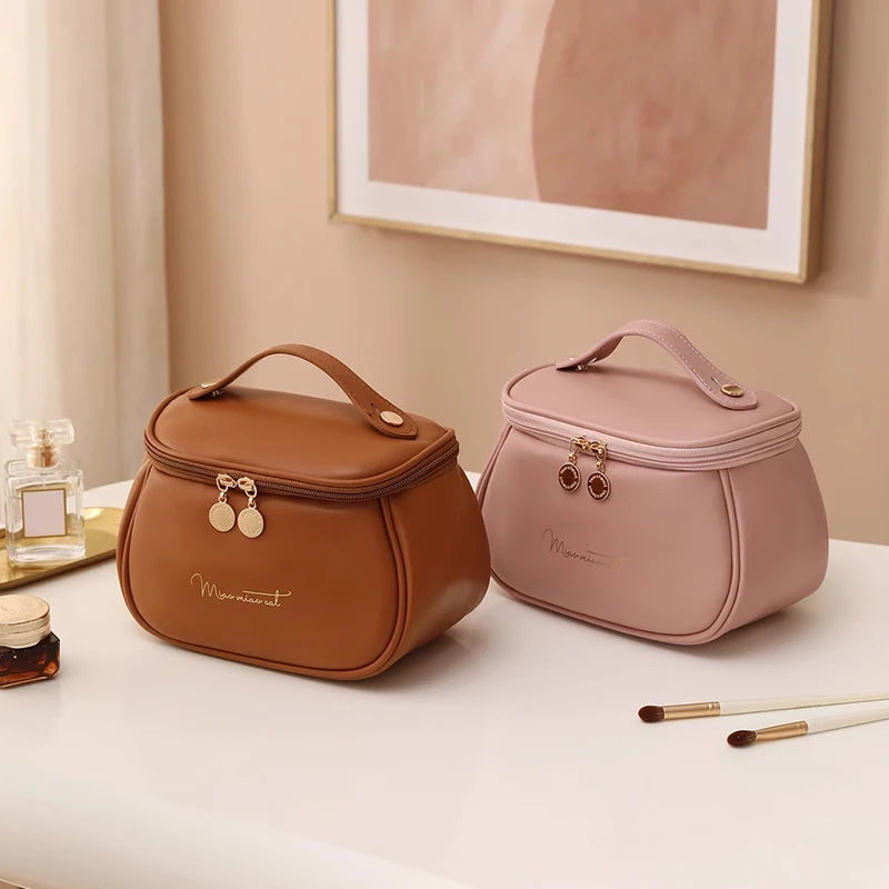 Reusable PU Travel Makeup Bag