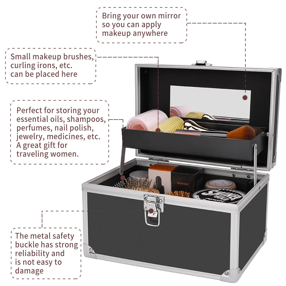 Metal Multi-Layer Styling Tool Case