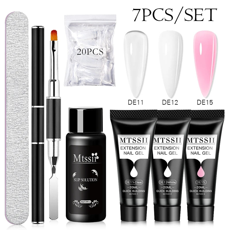 Poly Nail Extension Starter Kit