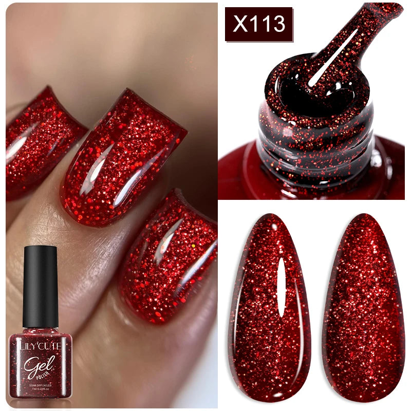 Reflective Glitter Liner Gel