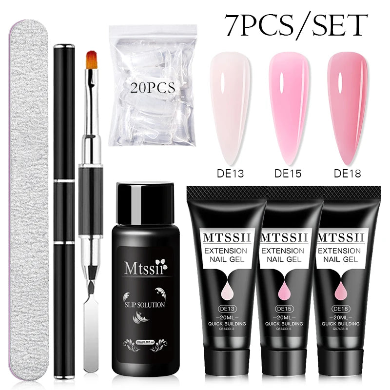 Poly Nail Extension Starter Kit