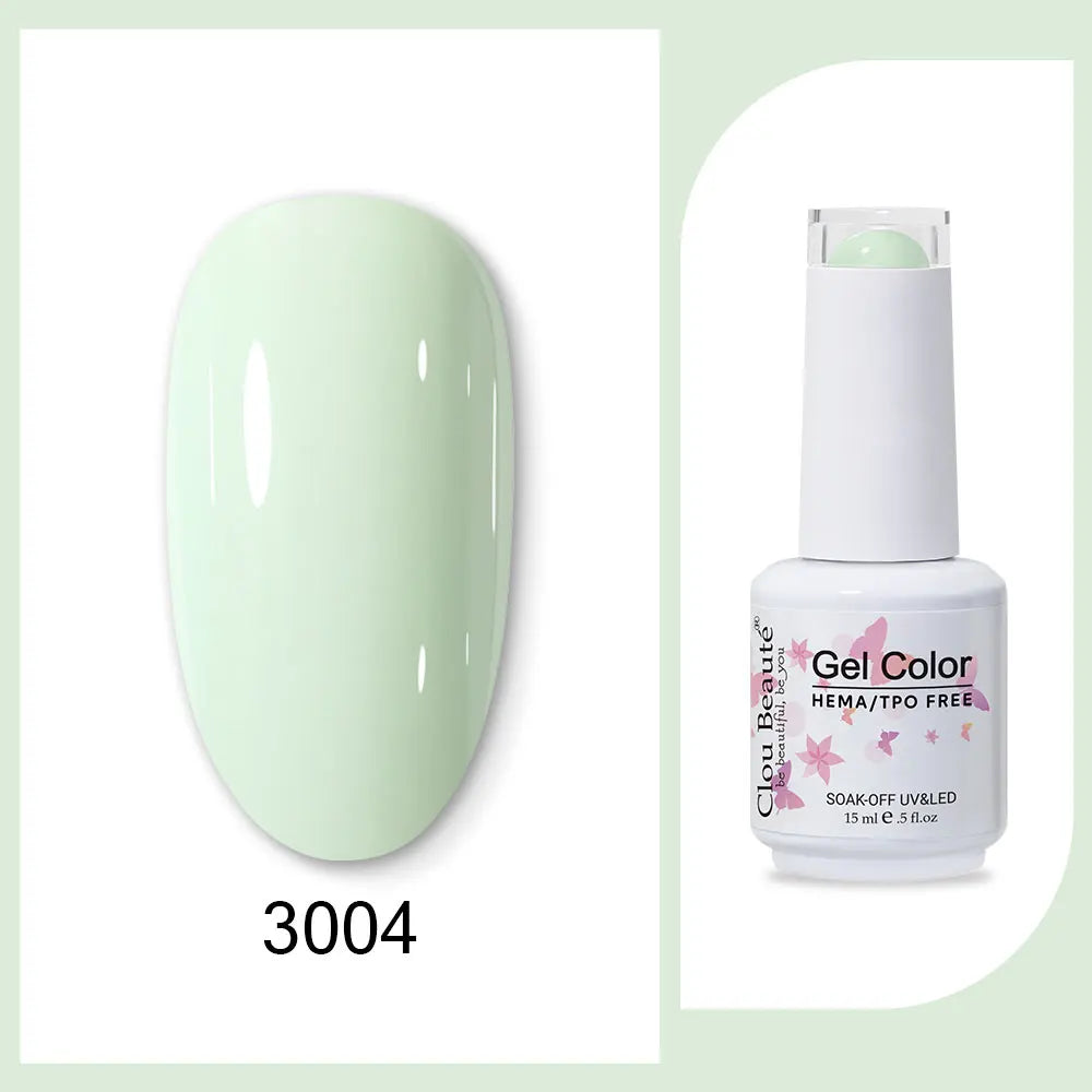 HEMA-Free Army Green Gel Polish