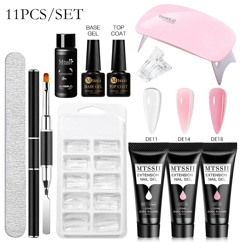 Poly Nail Extension Starter Kit
