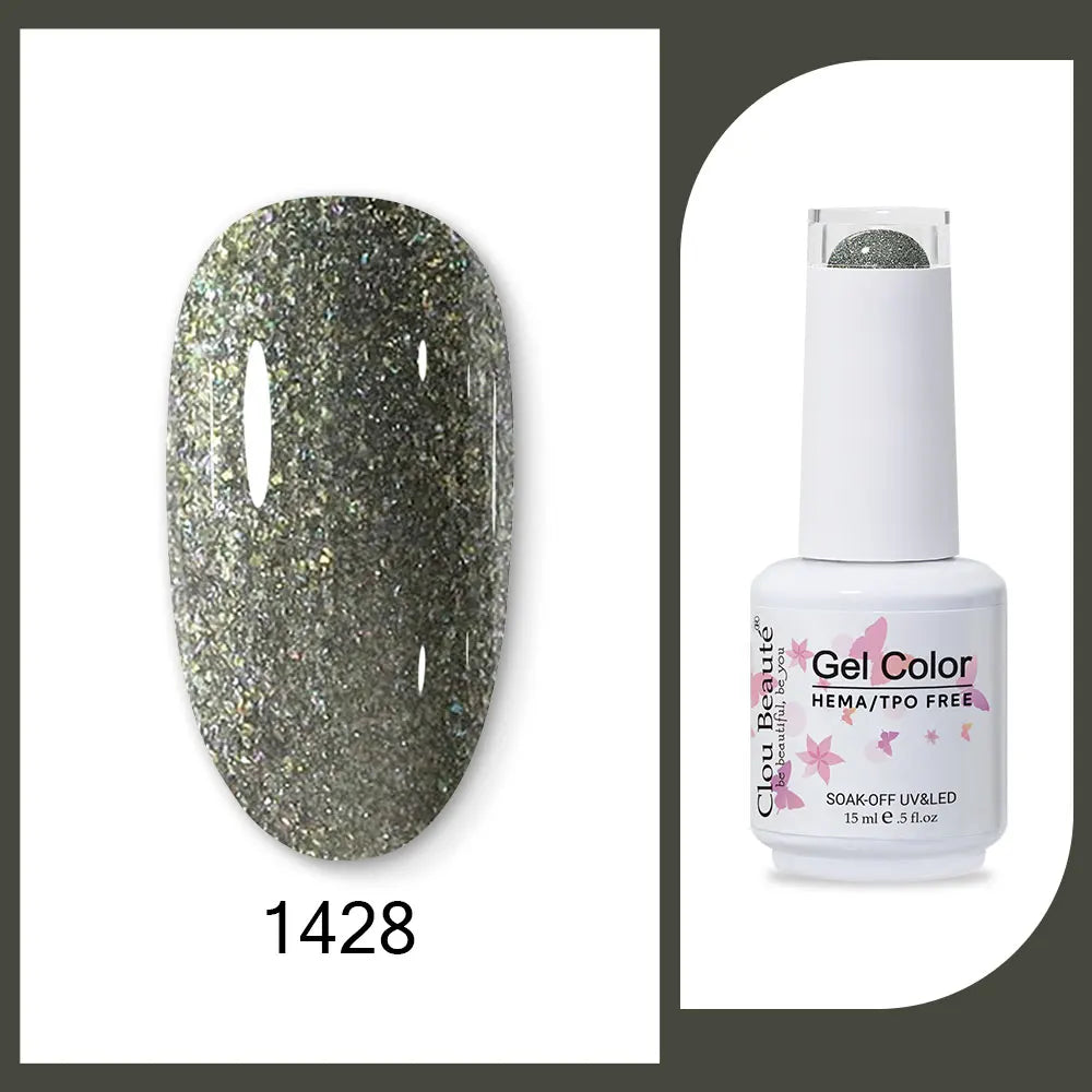 HEMA-Free Army Green Gel Polish