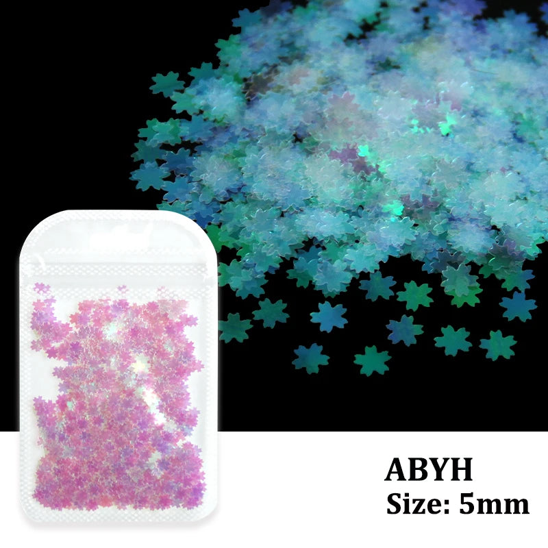 Holographic Nail Glitter Sequins