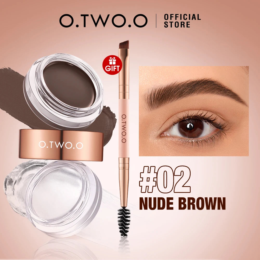O.TWO.O Dual Brow Pomade