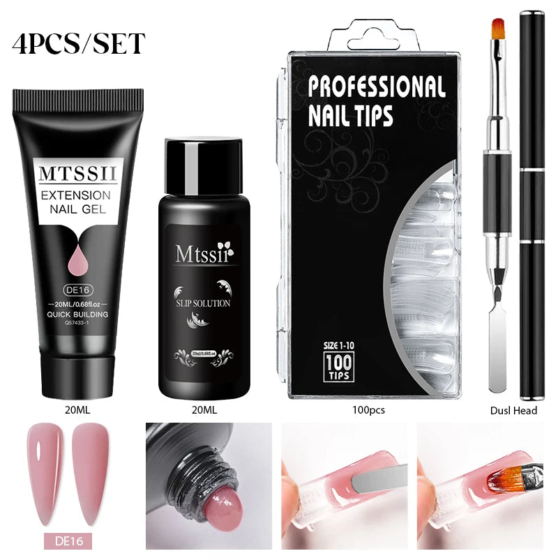 Poly Nail Extension Starter Kit